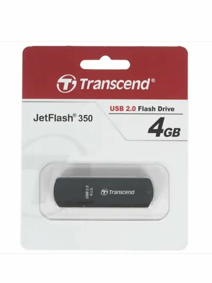 Флешка USB 2.0, Transcend 4gb, TS4G